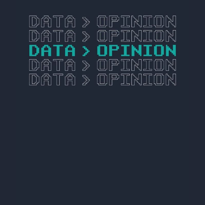 Data > Opinion Code Coder Coding Programmers