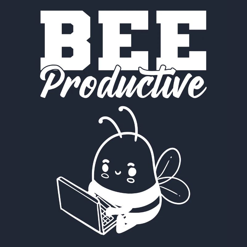 Bee Productive Office Worker