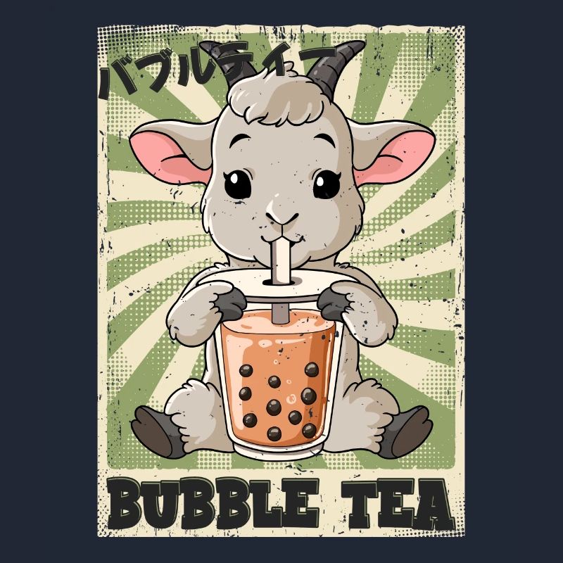 Boba Tea Ziege Bubble Tea