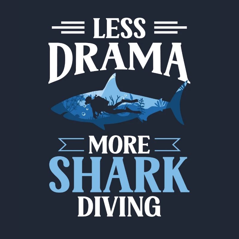 Moins de drame Plus de plongée avec les requins Plongée avec les requins