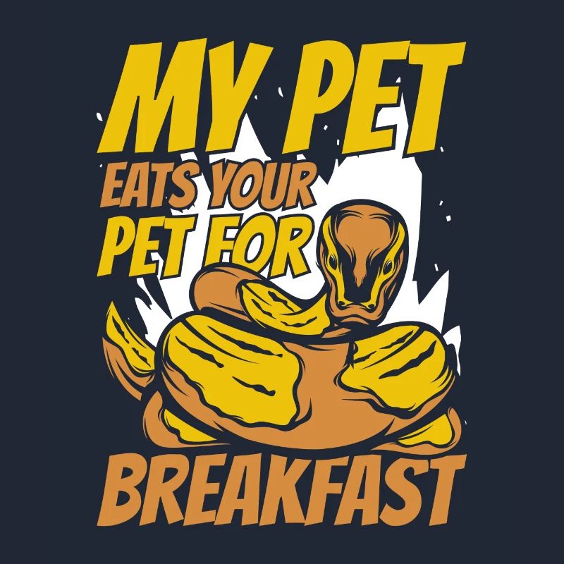 My Pet Eats Your Pet For Breakfast Python Banana