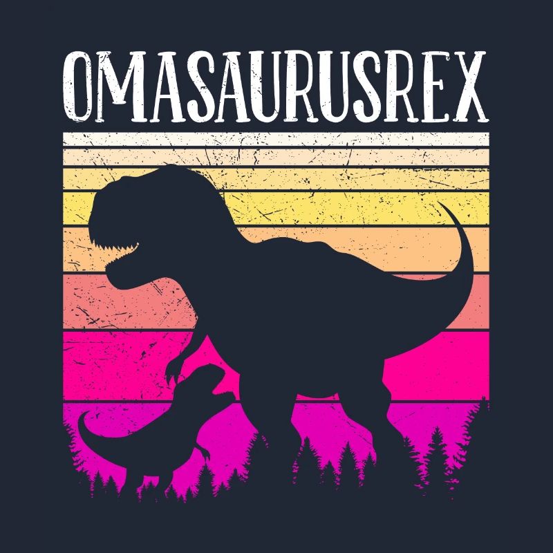 Omasaurus Muttertag Großmutter Dinosaurier