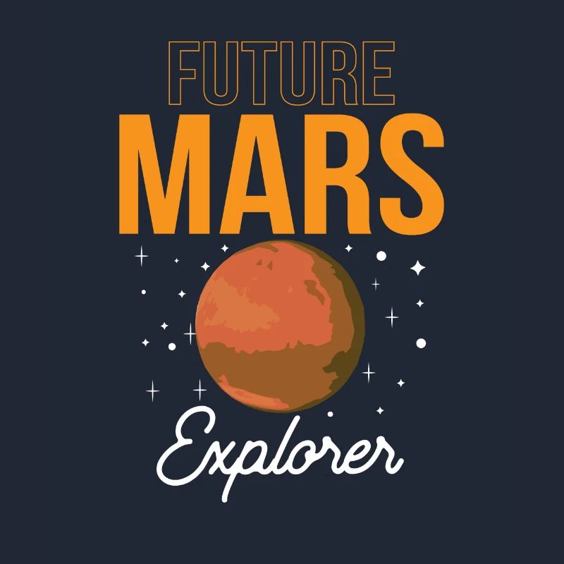 Future Mars Explorer Astronaut Planet