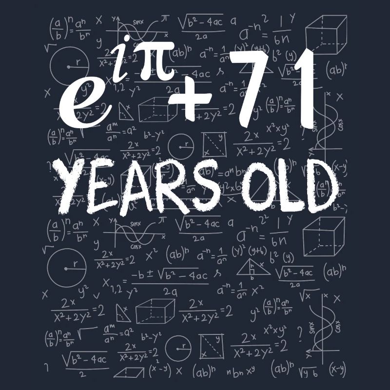 70. Geburtstag 70 Jahre Euler Identity