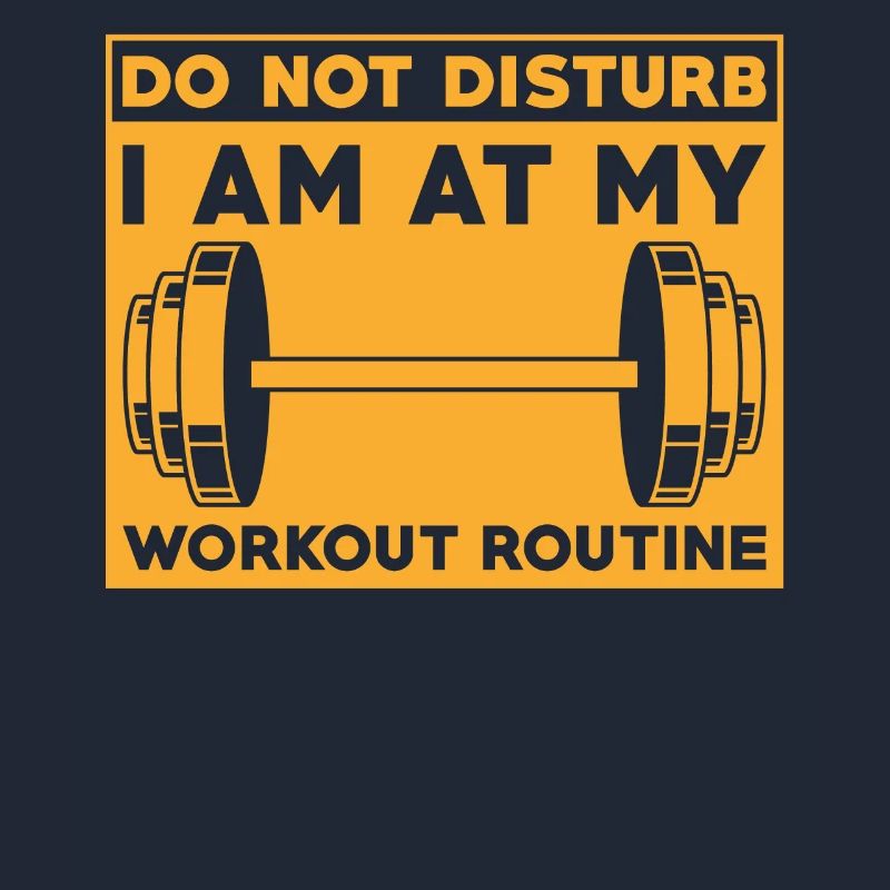 Workout routine Weightlifting training design