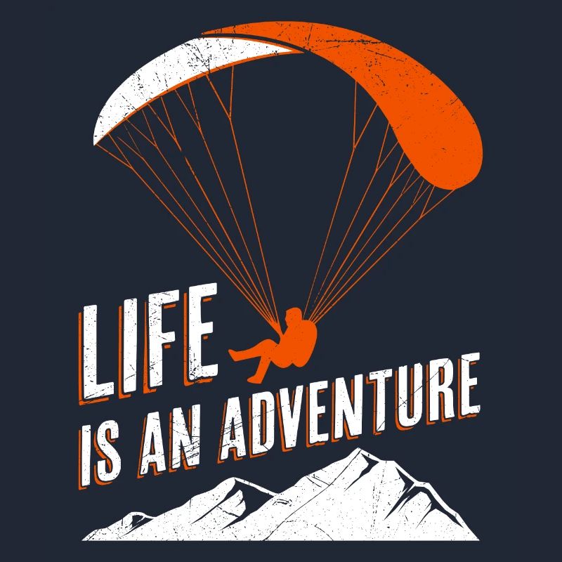 Paragliding Das Leben ist ein Abenteuer