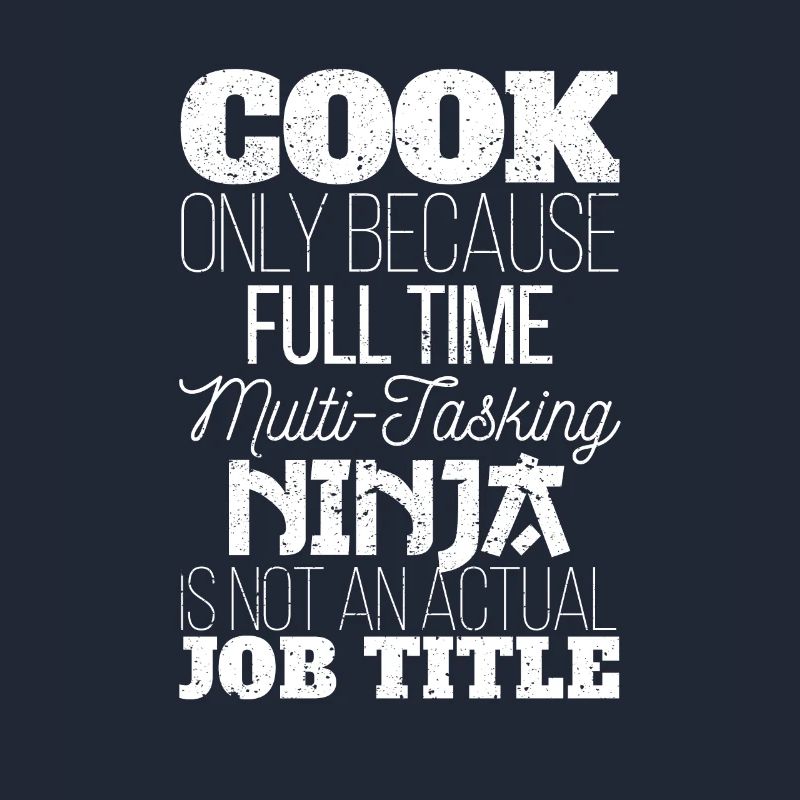 Just cooking because full-time multitasking Ninja Cook