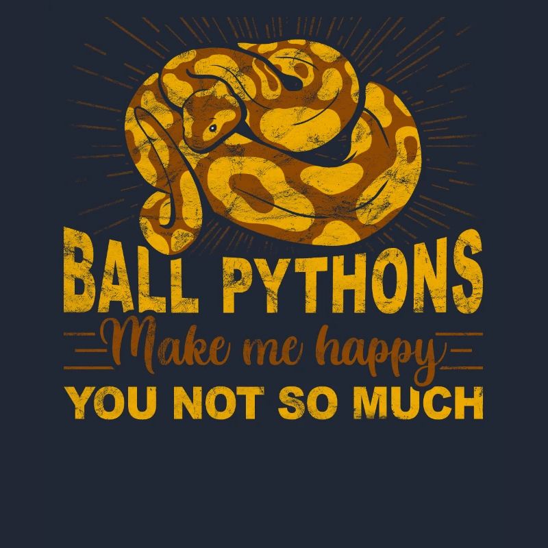 Ne touche pas à mes couilles Snake King Python