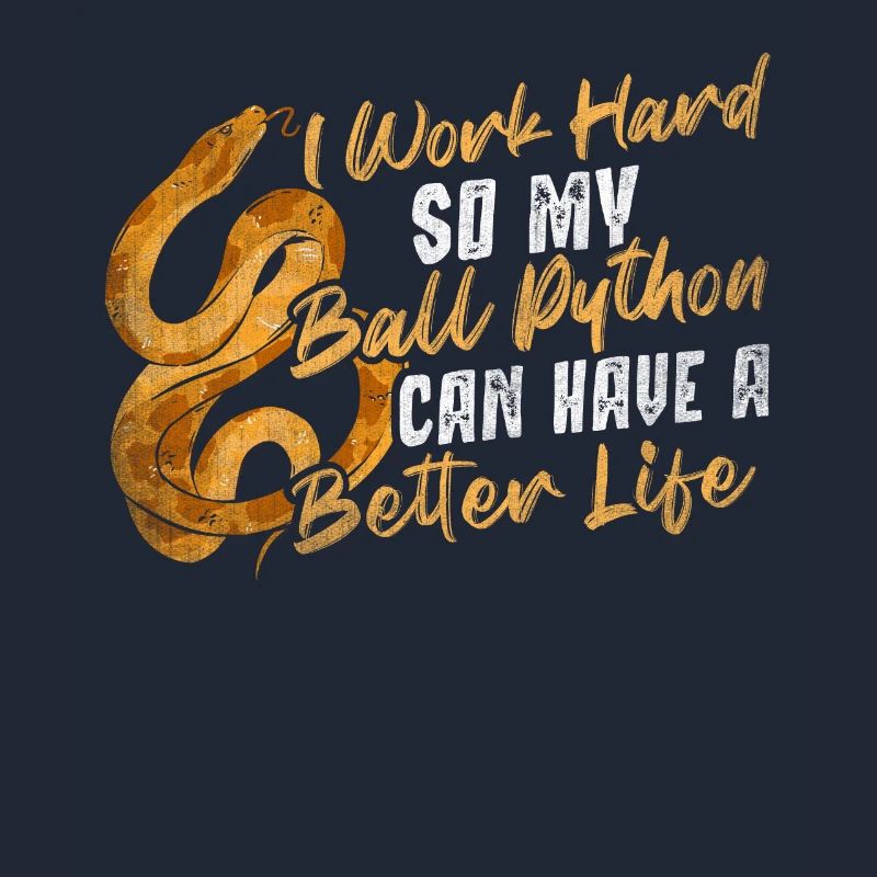 Ne touche pas à mes couilles Snake King Python