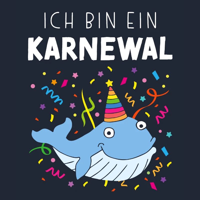 Ich bin ein Karnewal Kölner Karneval Konfetti