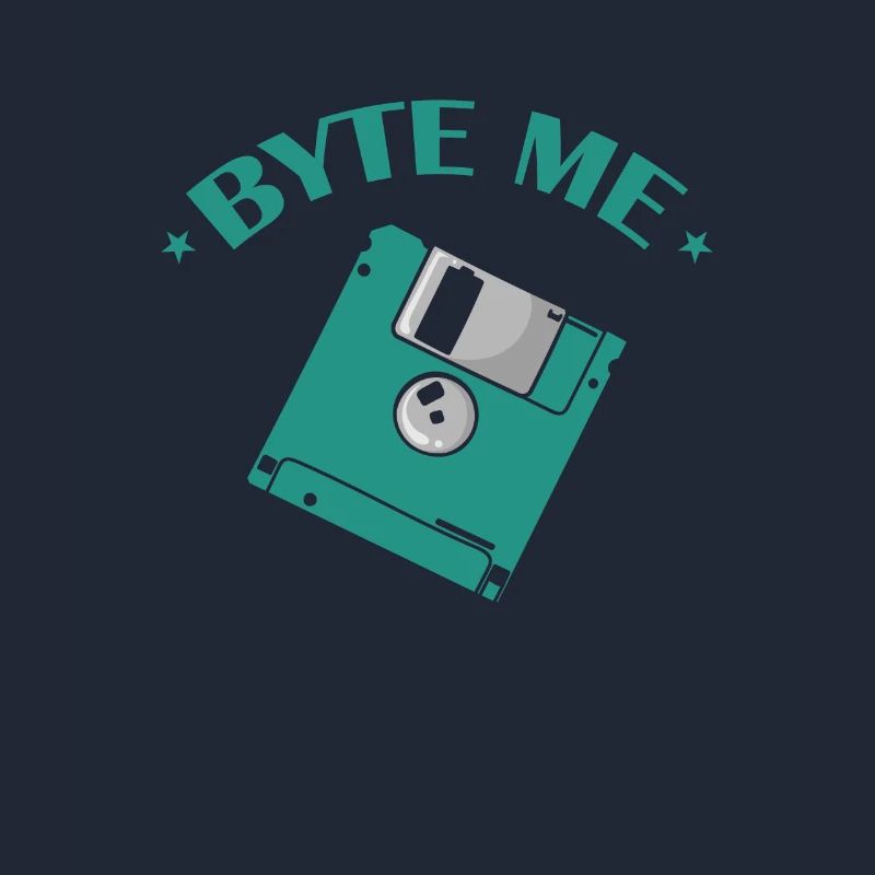 Byte me Diskette Floppy Disk Retrospeichermodul
