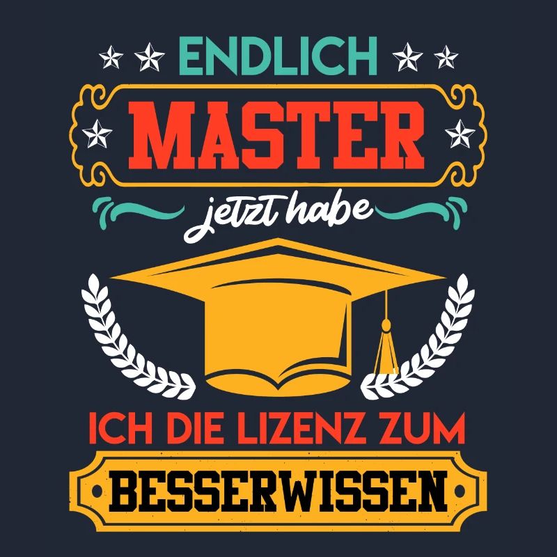 Master Endlich Master Lizenz zum Klugscheissen