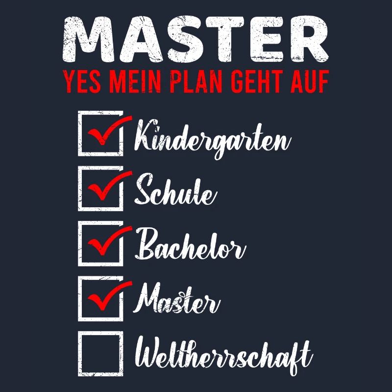 Master Yes Mein Plan Geht auf Masterabschluss