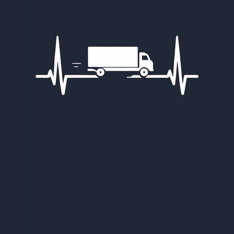 Trucker Herzfrequenz Geschenk