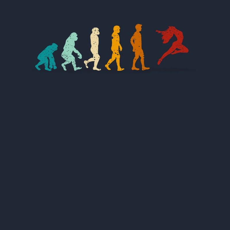 Dancing Retro Dancing Evolution of Man Dancer