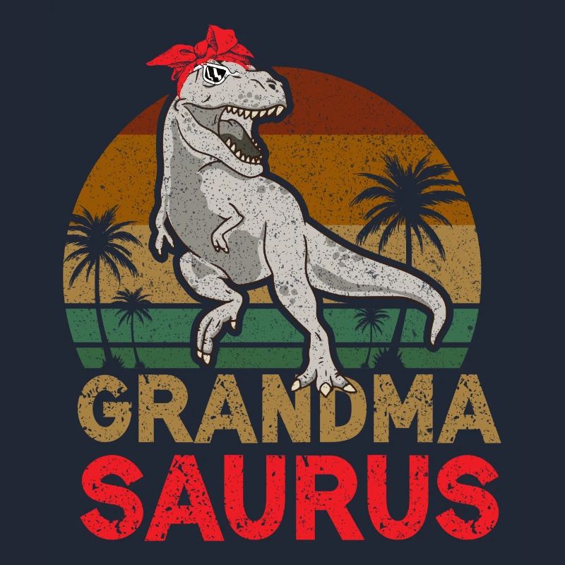 Omasaurus T Rex Dinosaur Granny Saurus