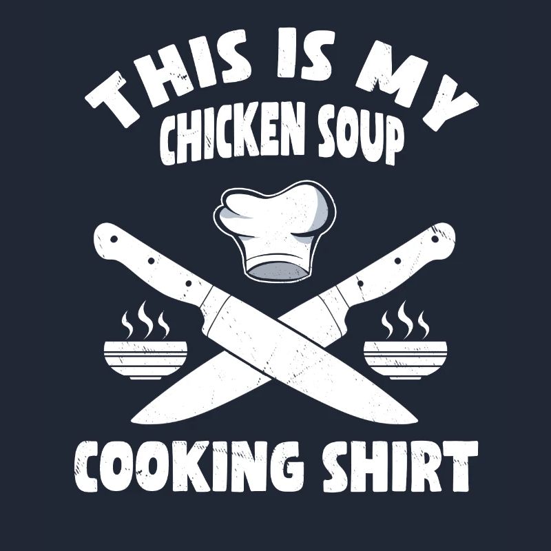 PouletConception de chef de soupe de poulet