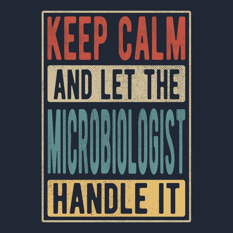 Microbiologiste rétro cadeau