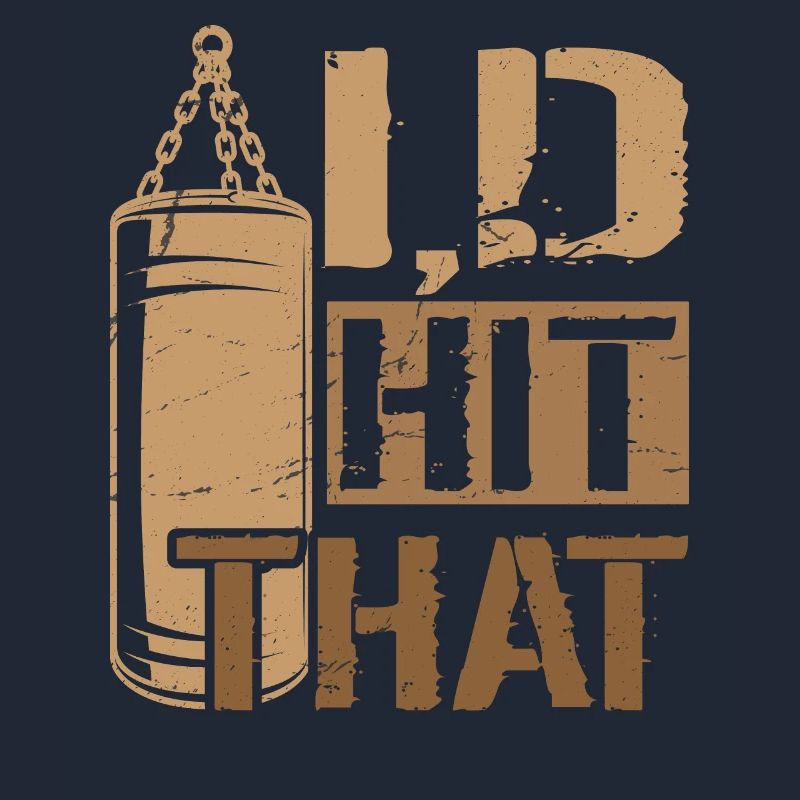 J’avais frappé cette boxe