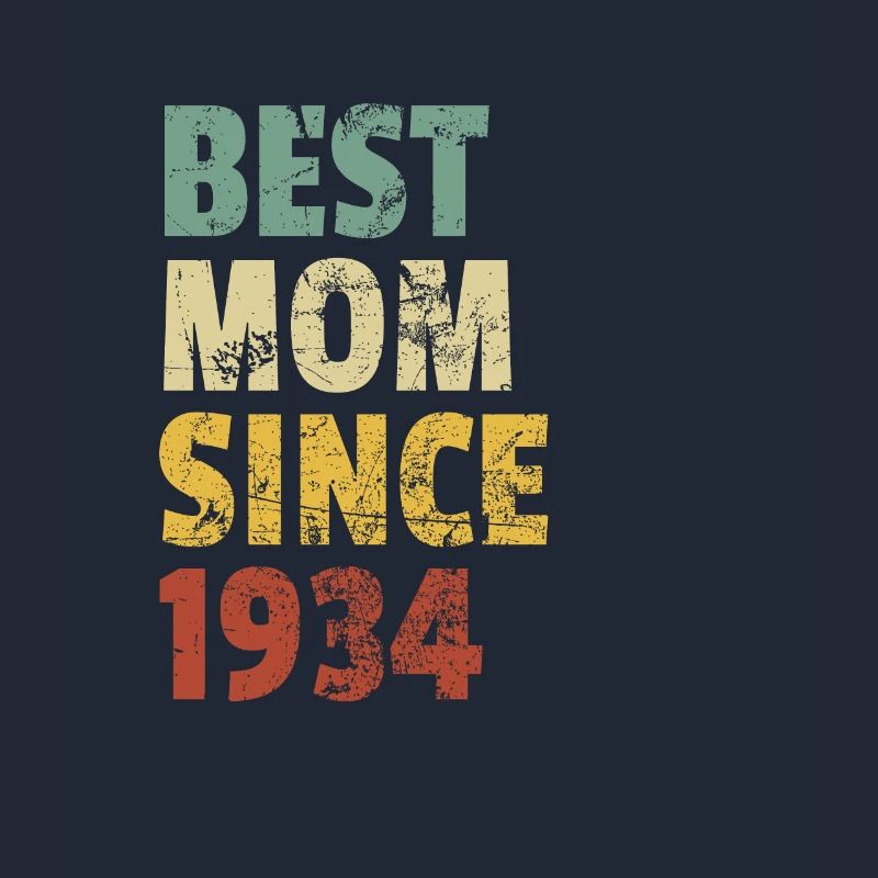 Beste Mutter seit 1934 Muttertags-Slogan-Zitat