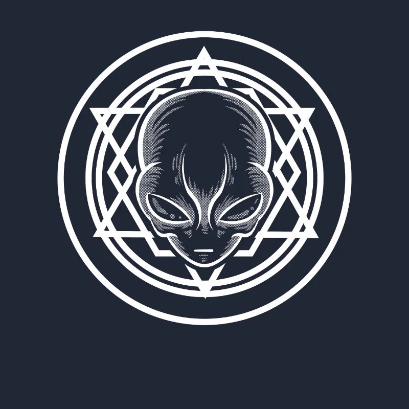 Géométrie sacrée Extraterrestre TShirt Vie extraterrestre