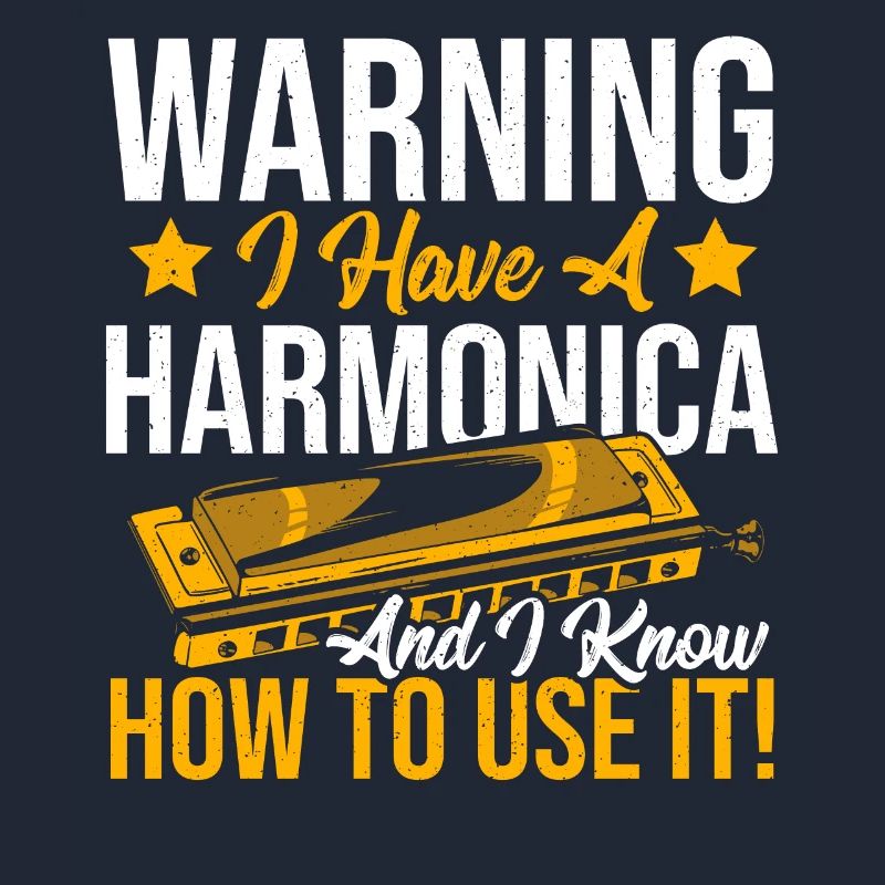 Playing Harmonica Gift