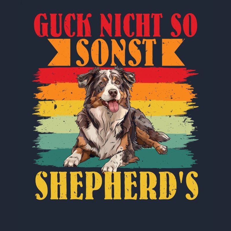 Australian Shepherd DON'T LOOK SO ELSE SHEPHERD'S