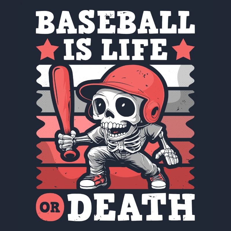 Squelette de baseball