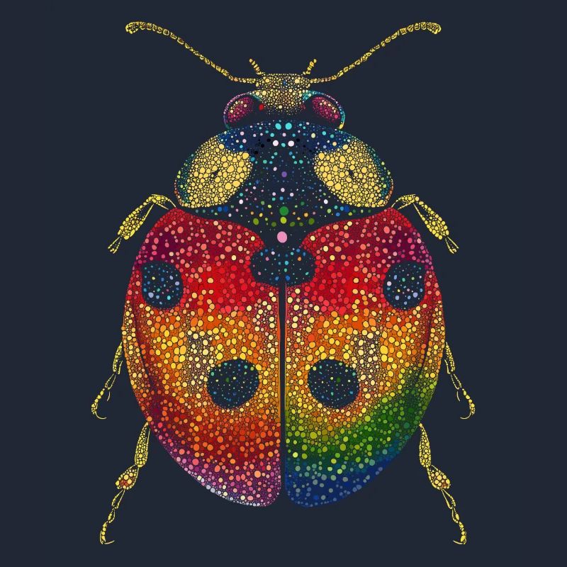 Ladybug Ladybug Insects Colorful Cute Ladybugs