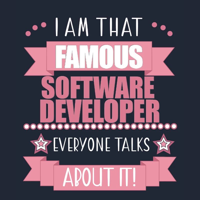 Software Developer Profession Ladies Gift