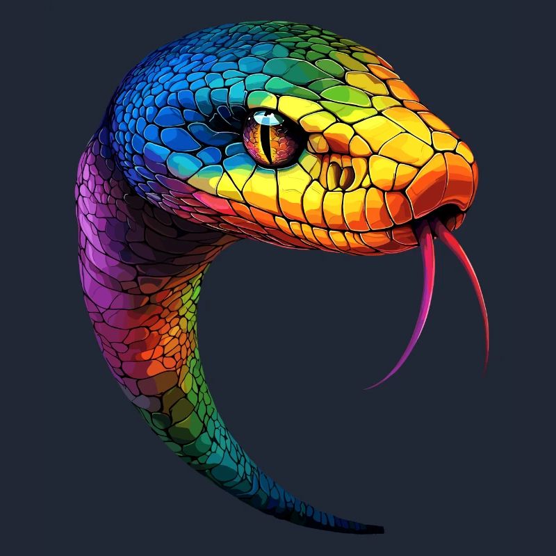 Serpent Python Cobra Mamba Serpent à sonnettes Serpent