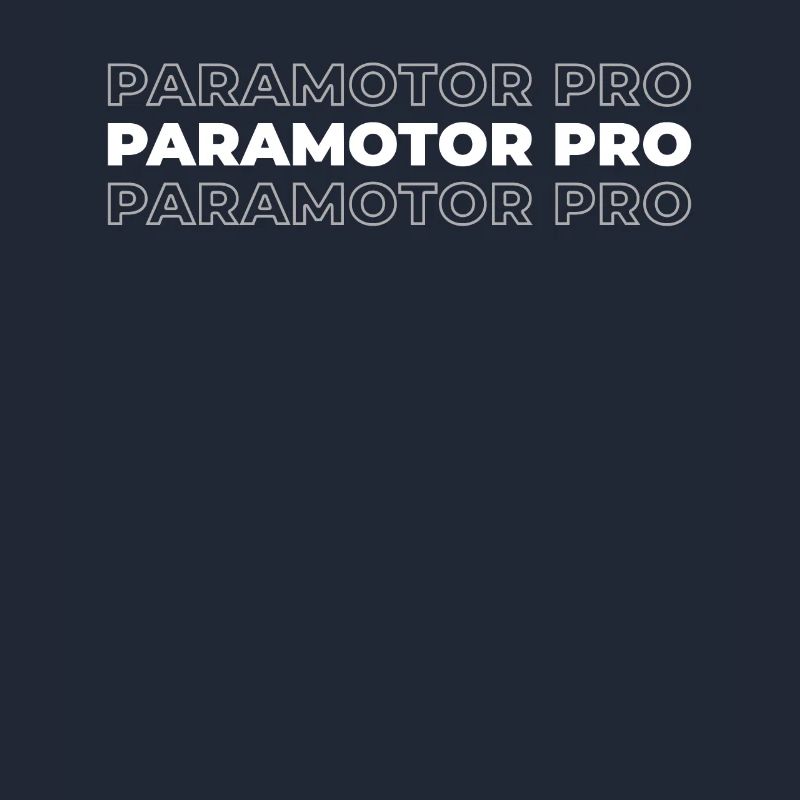 Paramotor paragliding