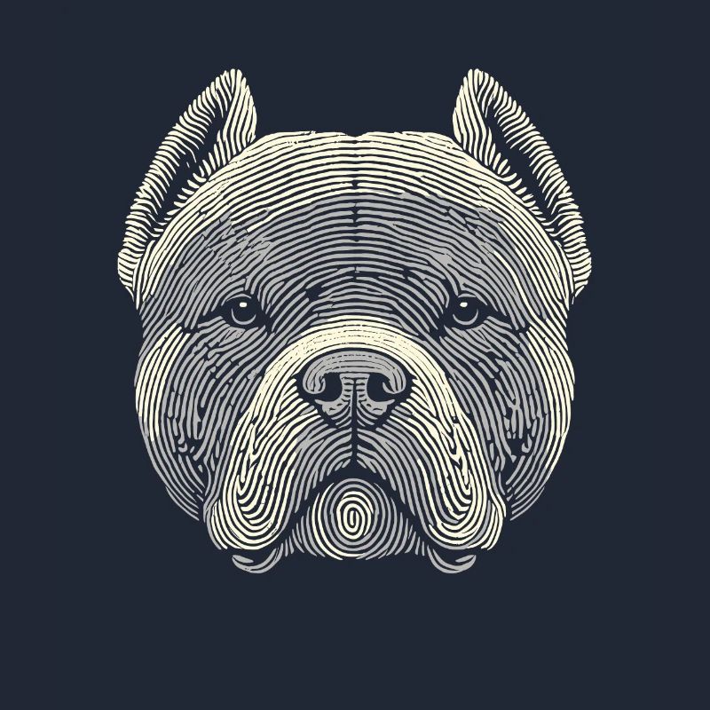 Empreinte digitale d’American Bully