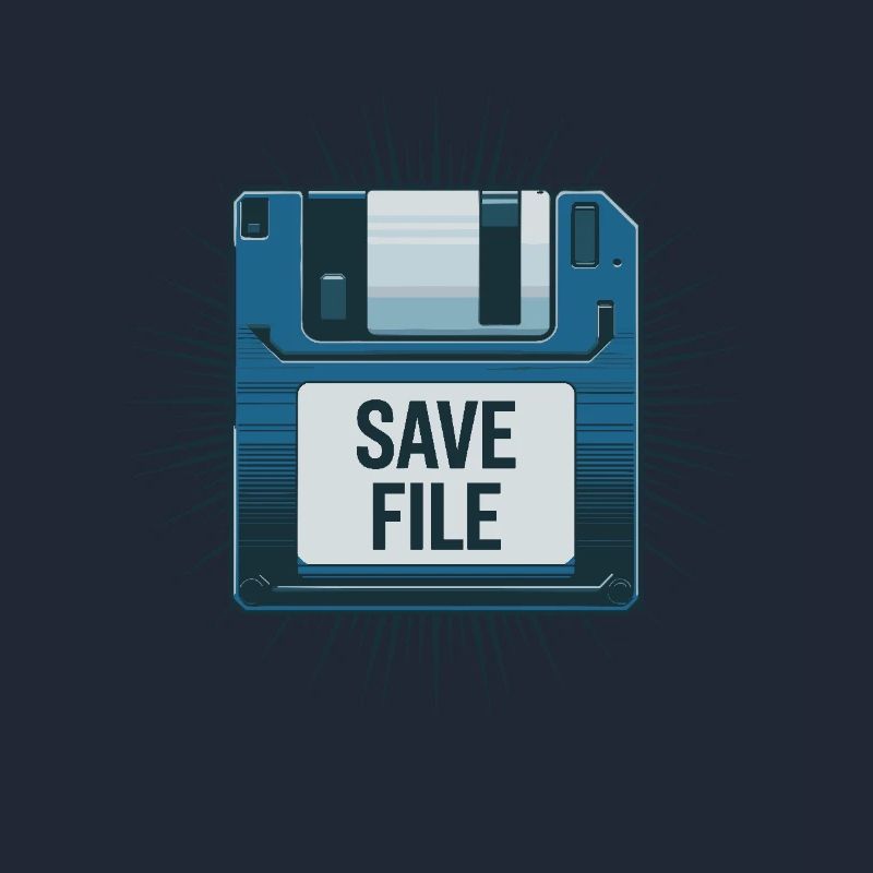 Save Disk Diskette 90s PC für einen Computer