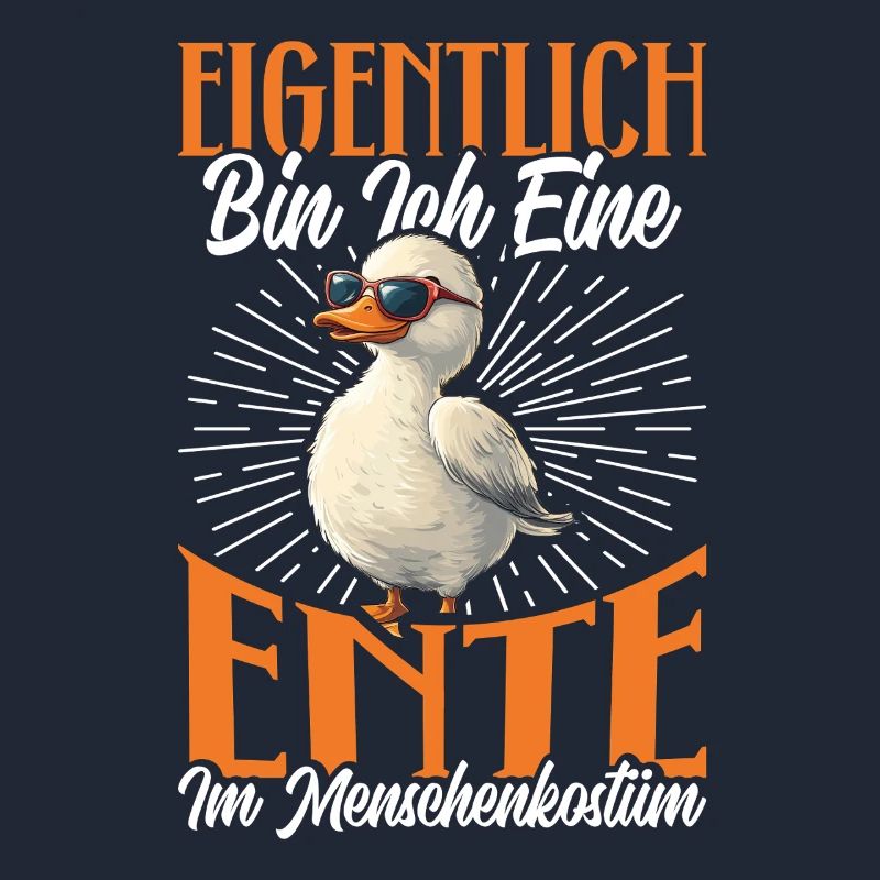 Karneval Party EIGENTLICH BIN ICH EINE ENTE Lustig
