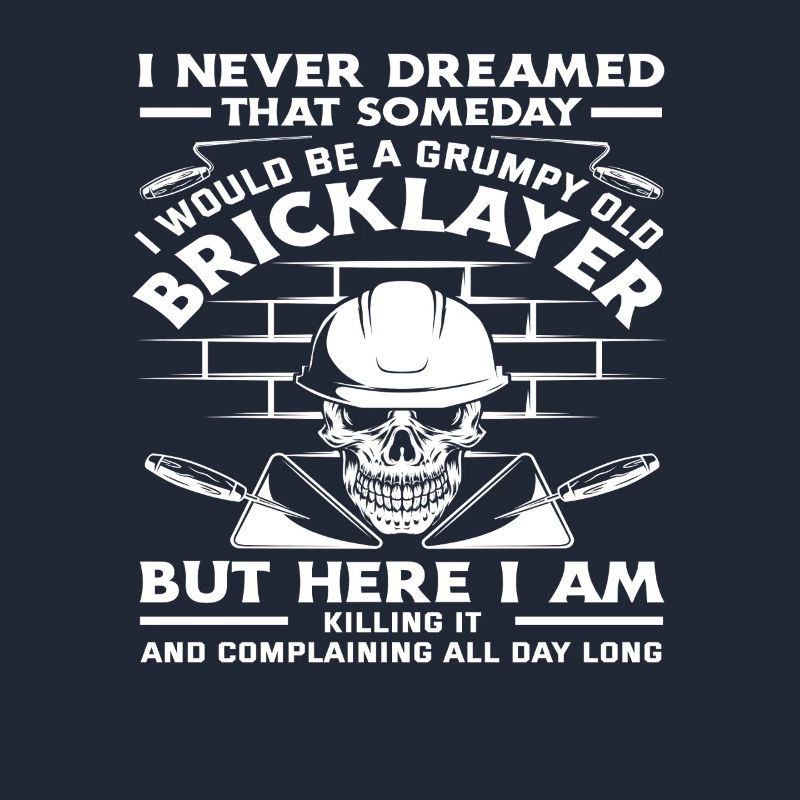 Mason Grumpy Old Skull Humor Quote