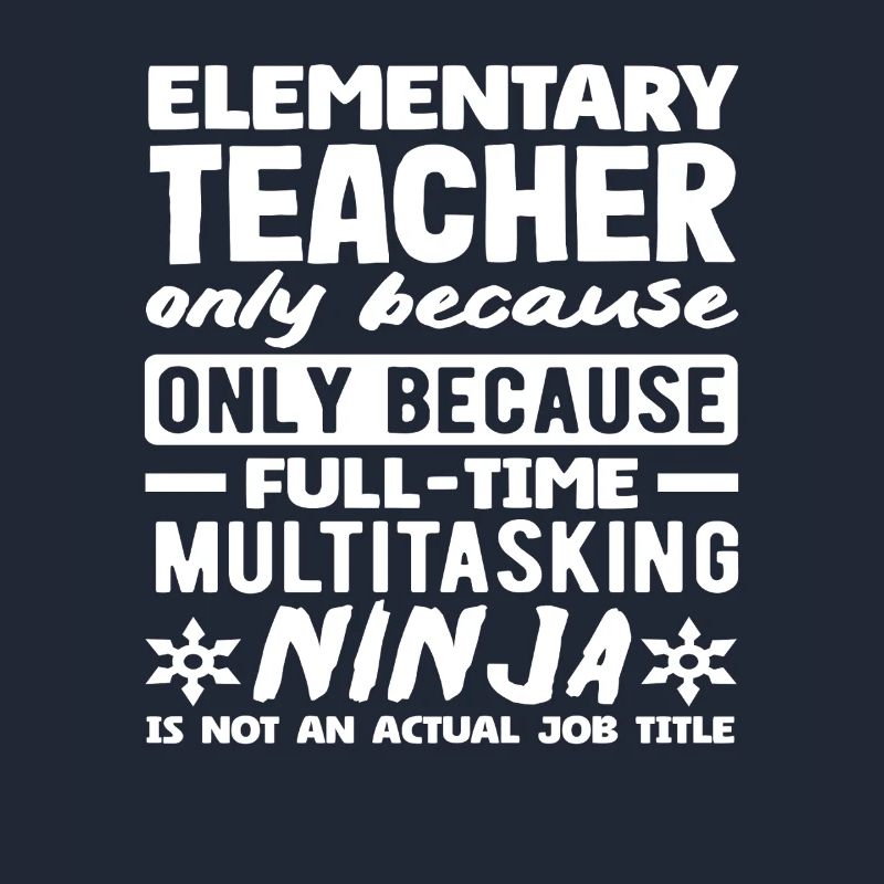 Enseignant à l’école primaire Multitâche Ninja À temps plein
