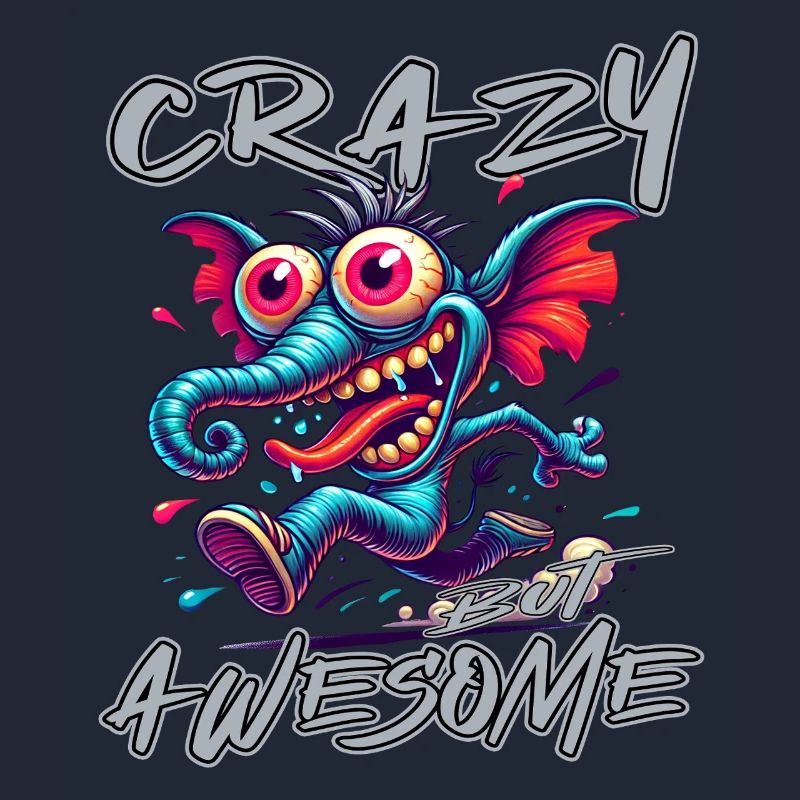 Crazy but Awesome – Elephant Comic Style