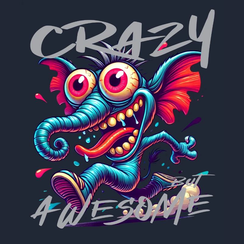 Crazy but Awesome Elephant Comic Style