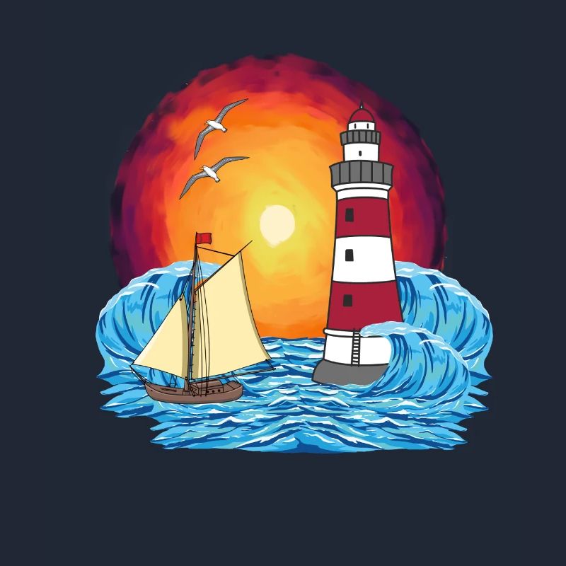 maritime sailing ship lighthouse ship ships
