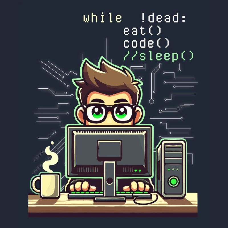 Programmierer Computercodierungssoftwareentwickler