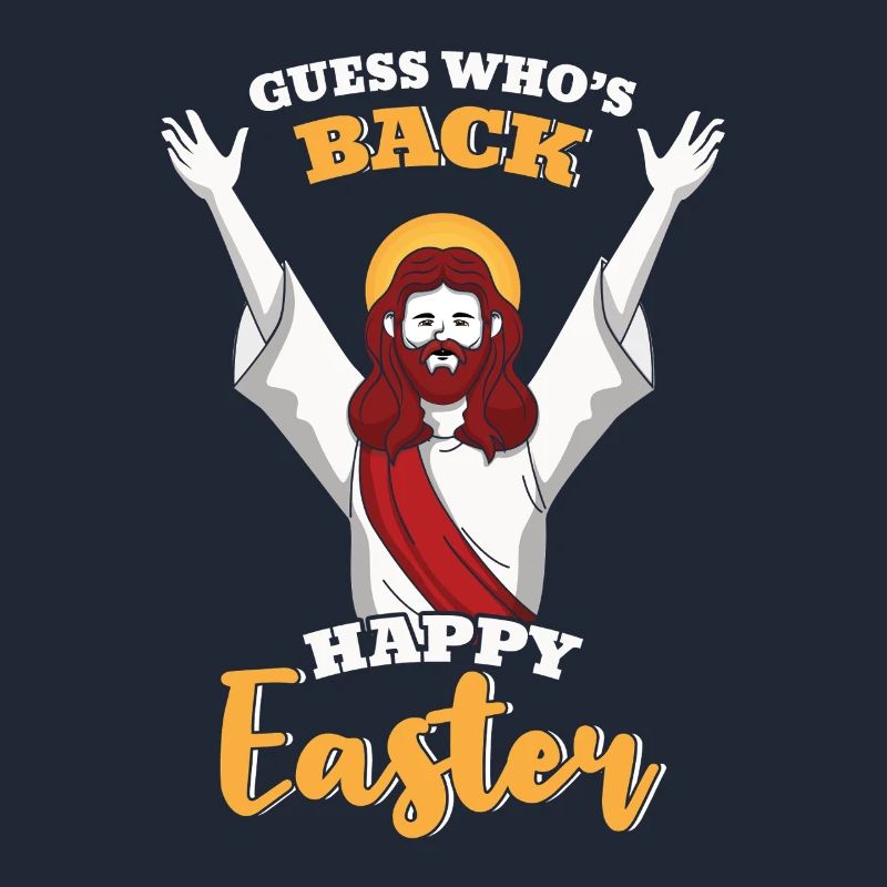 Guess Who's Back Happy Easter Easter Joy