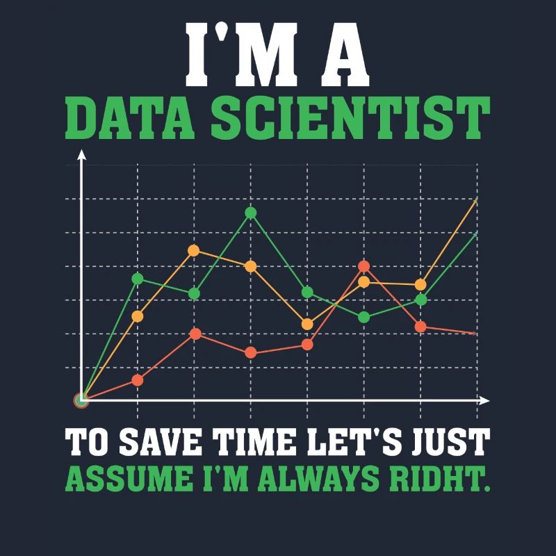 Im A Data Scientist Spreadsheet Statistician Data