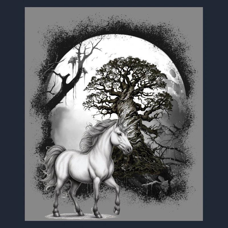 Einhorn Einhörner Pferd