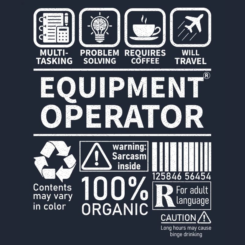 Equipment operator multi tasking problem solving