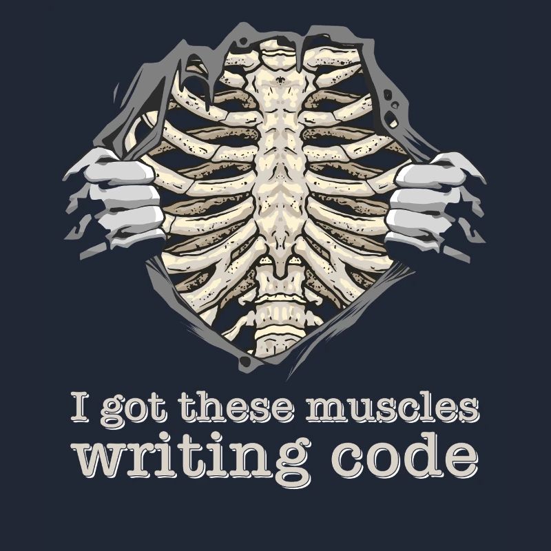 I Got These Muscles Writing Code for Nerd Geek