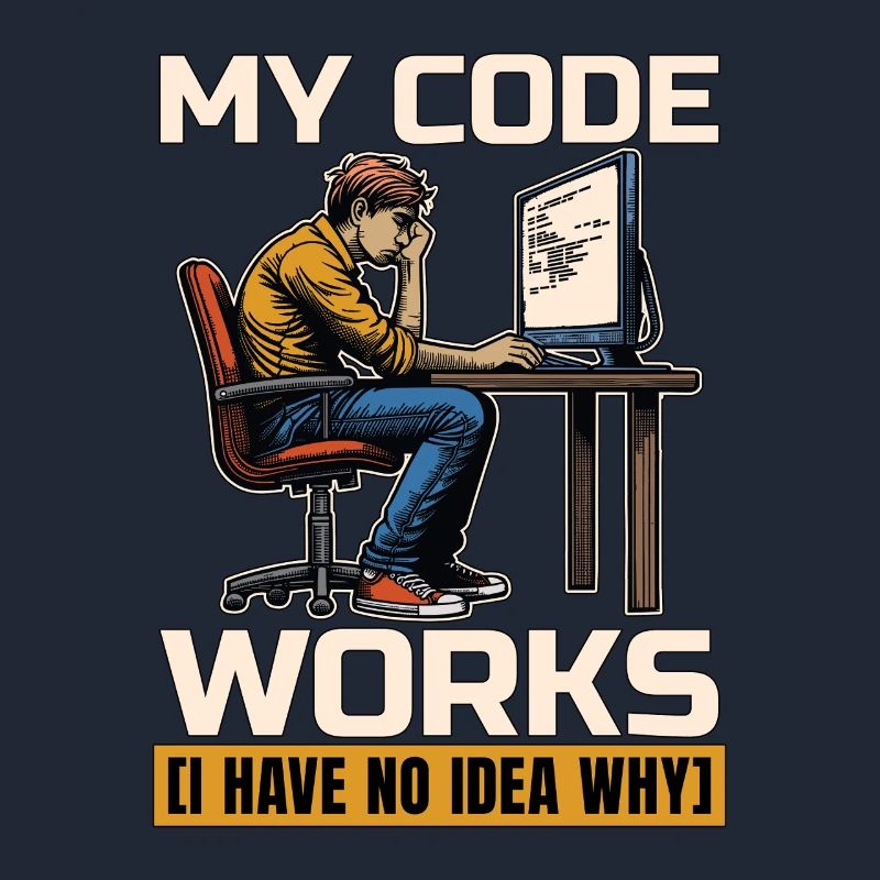 Coder My Code Works I Have No Idea Web Developer