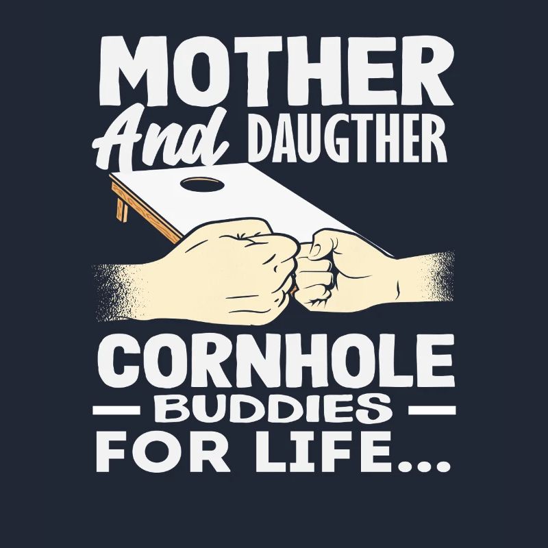 Cornhole Lover Mutter Tochter Team Freunde