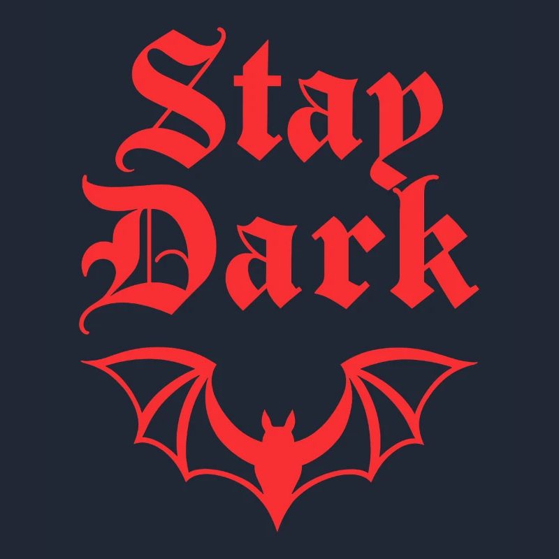 Gothic Bat – Stay Dark Statement