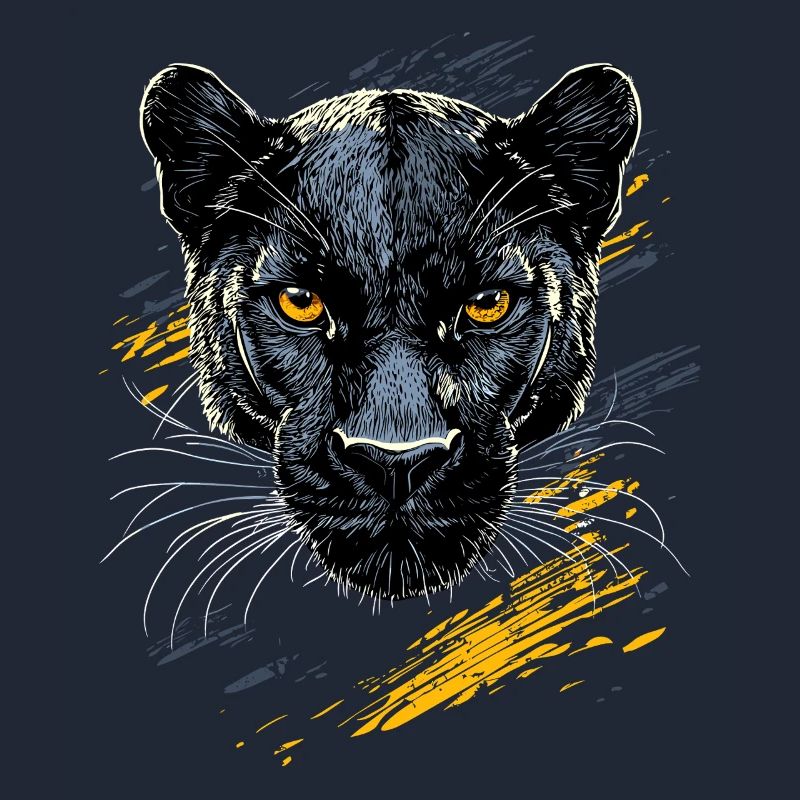 Panthère Léopard Grand Chat Mignon Gros Chat Panter